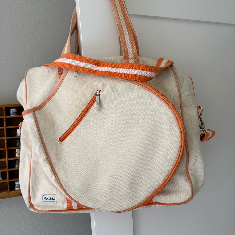 Orange and Cream Tote Bag